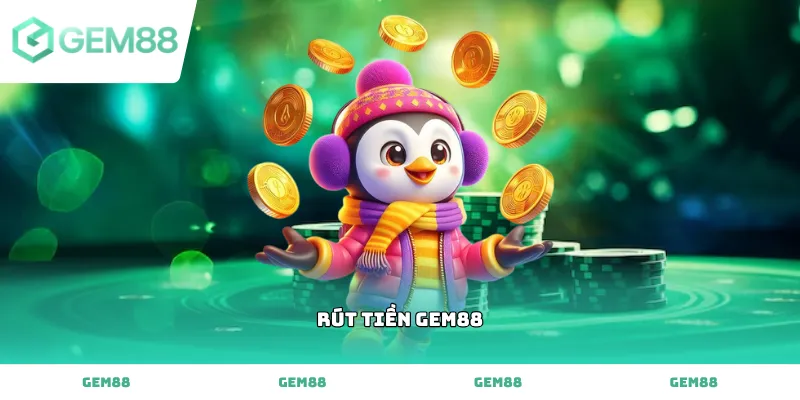 Hướng dẫn thao tác rút tiền GEM88 an toàn trên giao diện máy tính