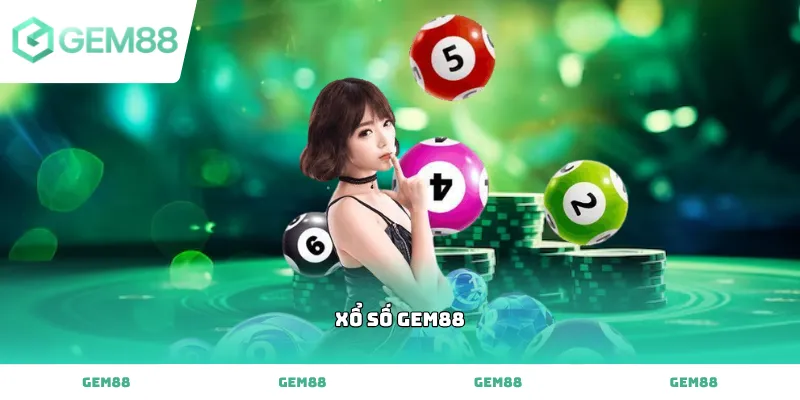 Giao diện đặt cược chuyên nghiệp tại sảnh Xổ Số GEM88